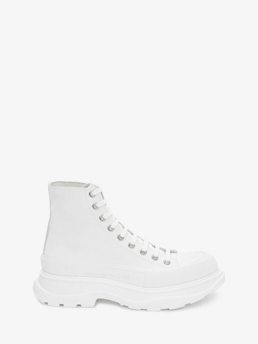 Botas Alexander McQueen Tread Slick Hombre - Blancos - Mexico 463-AFPDBM